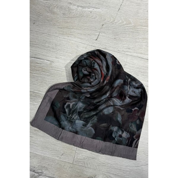 Dijital Bambu Pamuklu Şal 019AV